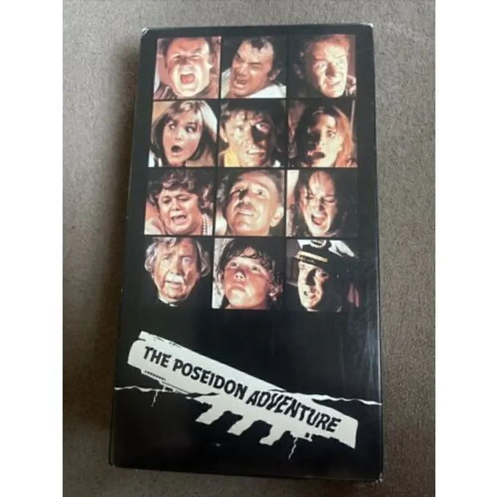 The Poseidon Adventure (VHS, 1991) 1972 FOX sea Adventure Capsize Gene Hackman